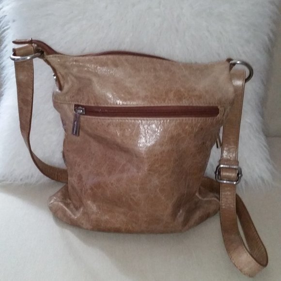 Danier leather messenger bag - Picture 3 of 7